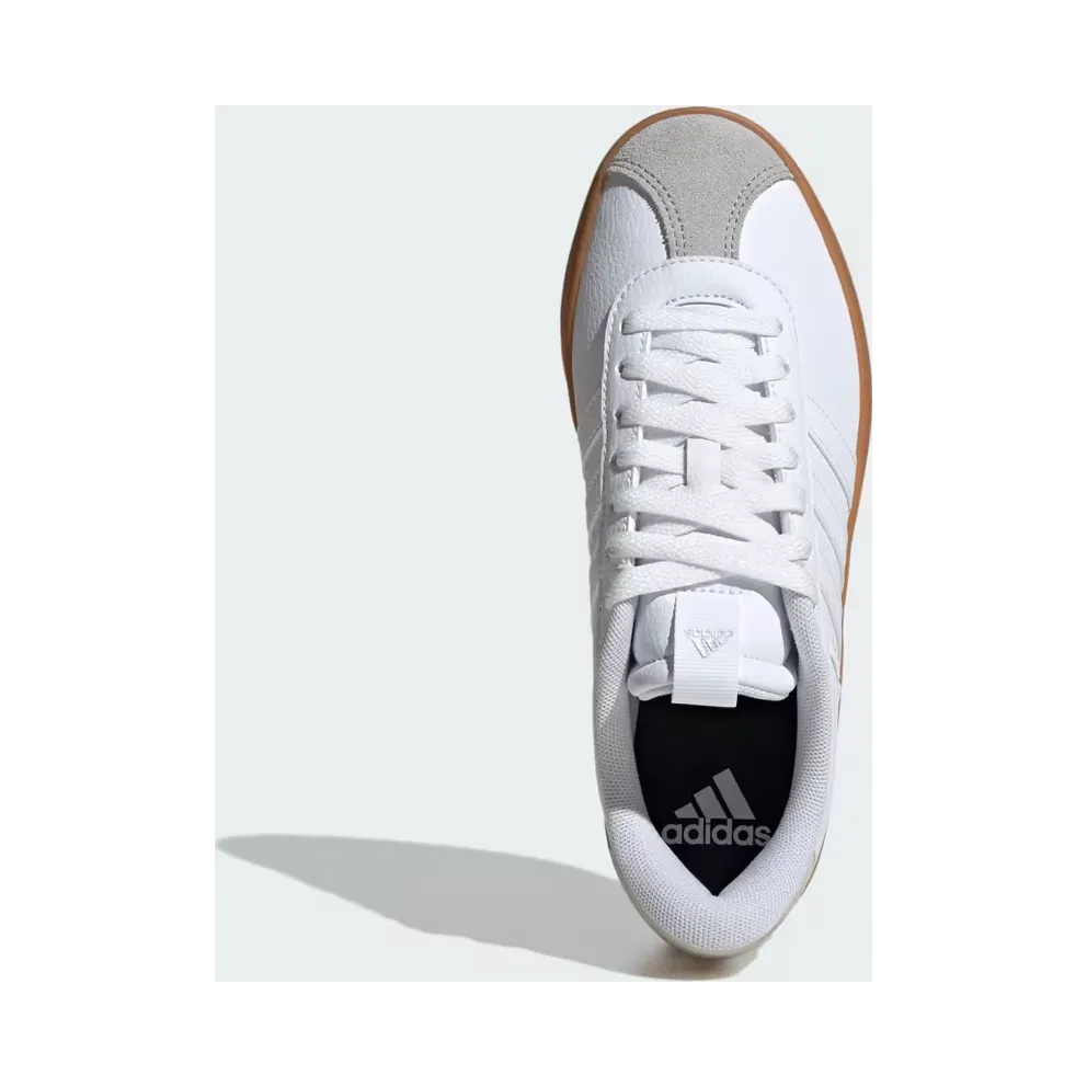 adidas VL Court 3.0 “Cloud White / Cloud White / Silver Metallic” (JR8660)