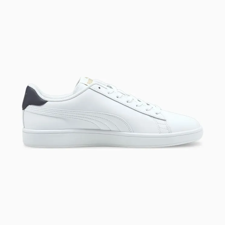 Puma Smash v2 leren Gold/Blue/White (36521535)