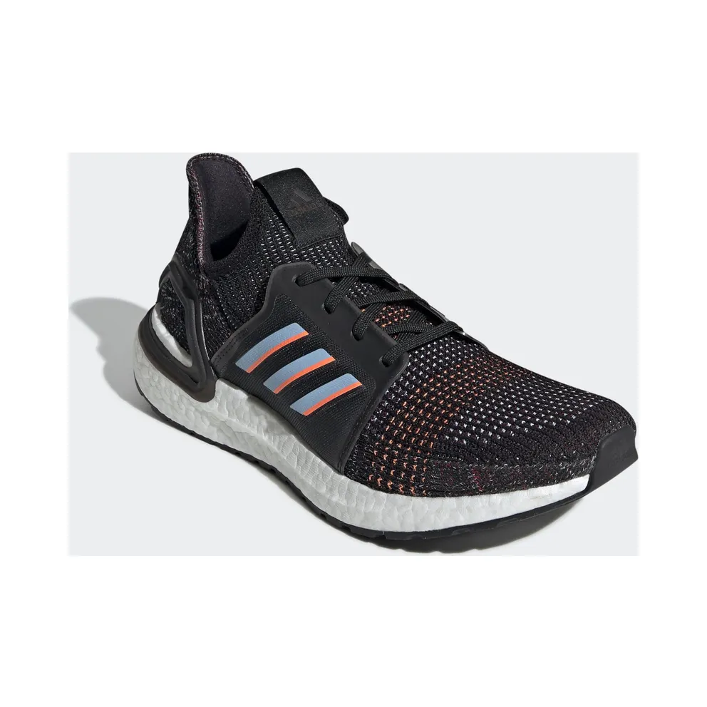 adidas Ultra Boost 19 Black Glow CORE BLACK/GLOW BLUE/CORE BLACK (G54011)