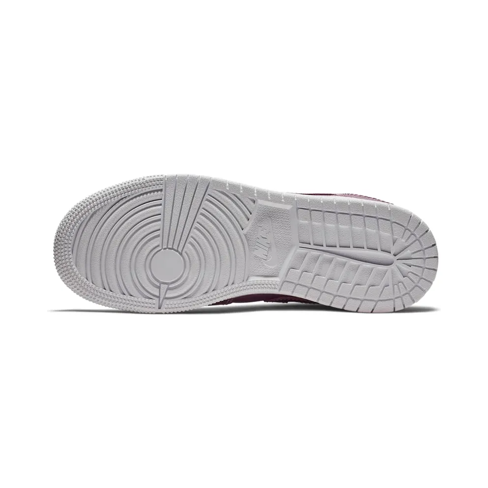 Jordan 1 Mid Pink Rise (GS) Pink Rise/White-Noble Red (AV5174-640)