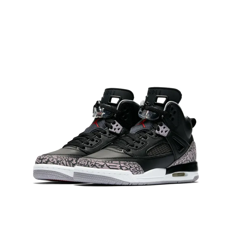 Jordan Spizike Black Cement (GS) Black/Varsity Red-Cement Grey-White-Dark Grey (317321-034)