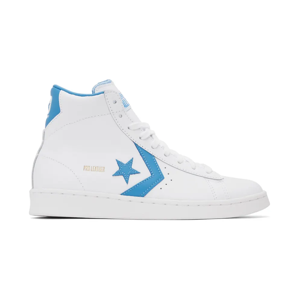 Converse Pro Leather Hi White Coast Blue (2020) (166813C)