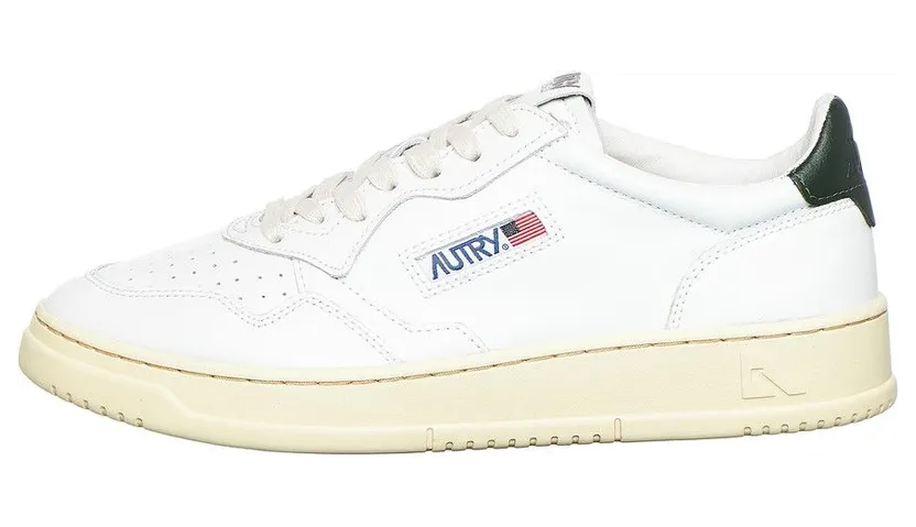 Autry Medalist Low Leather / Leather White / Mount (AULMLL47)