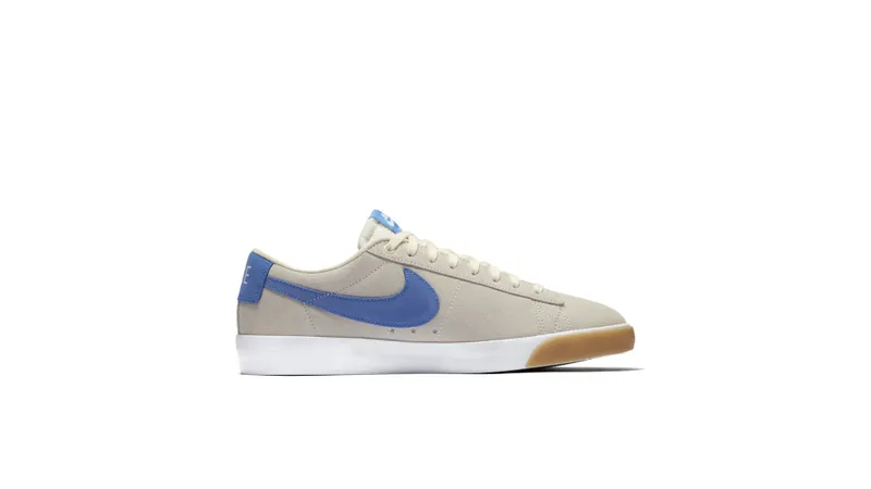 Nike SB Blazer Low Pale Ivory Pacific Blue Pale Ivory/White-Gum Light Brown-Pacific Blue (704939-103)