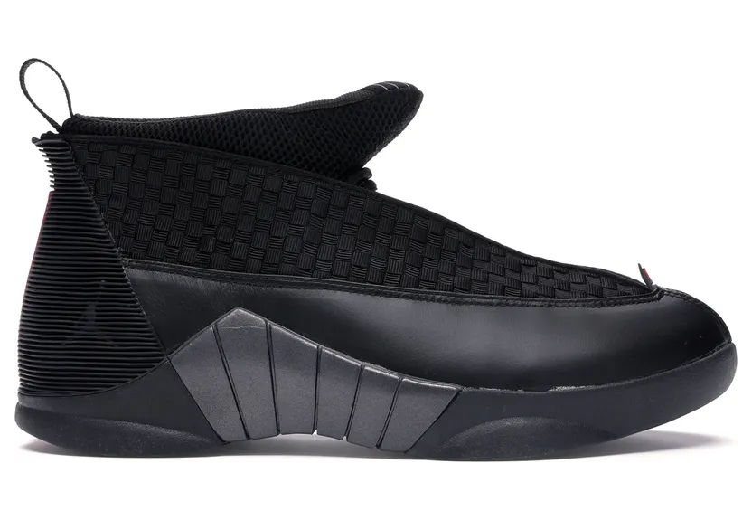 Air Jordan 15 Retro ‘Stealth’ 2007 Black/Varsity Red (317111-061)