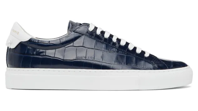 Givenchy Blue Urban Knot Street Sneakers (BH0002H0NV)