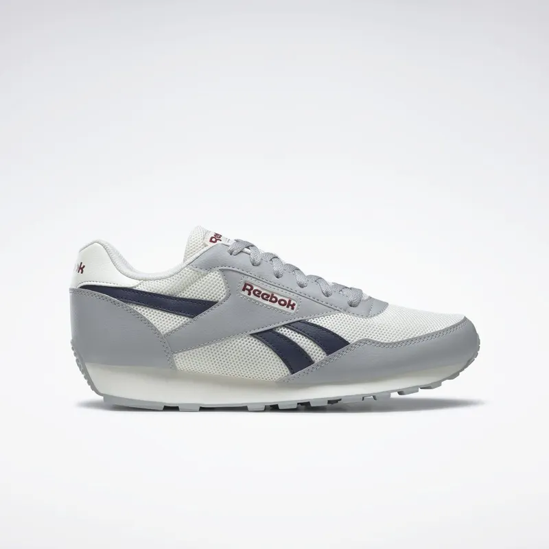 Reebok Rewind Run Shoes Chalk / Vector Navy / Classic Burgundy