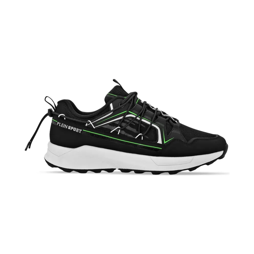 Plein Sport mit Kontrasteinsätzen – Black (UADSUSC0607STE003N)