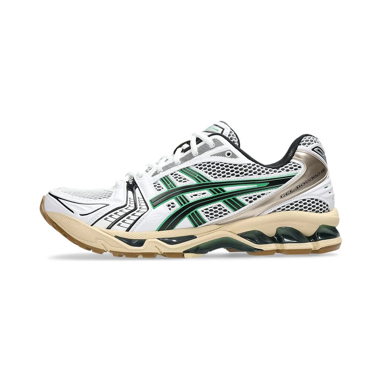 ASICS GEL-KAYANO 14 "White / Hinoki Beige" (1203A740-103)