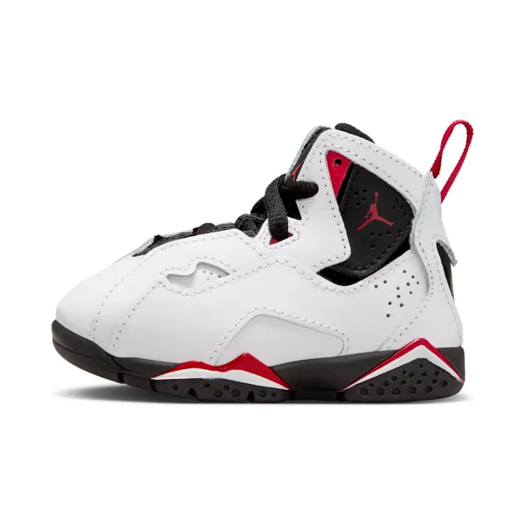 Jordan True Flight “White / Black / Varsity Red” (343797-160)