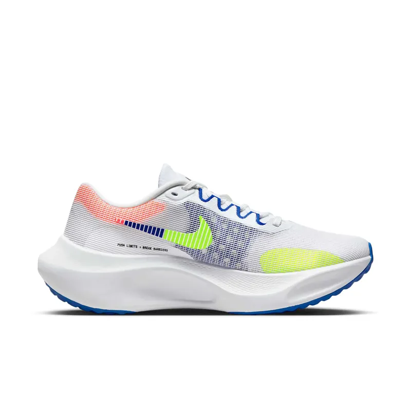 Nike Zoom Fly 5 PRM White Racer Blue Volt (DX1599-100)