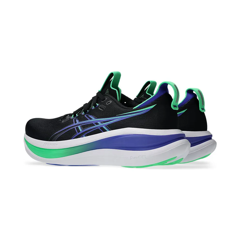 ASICS GEL-NIMBUS 28 “Black / Cobalt Burst” (1011C127-003)