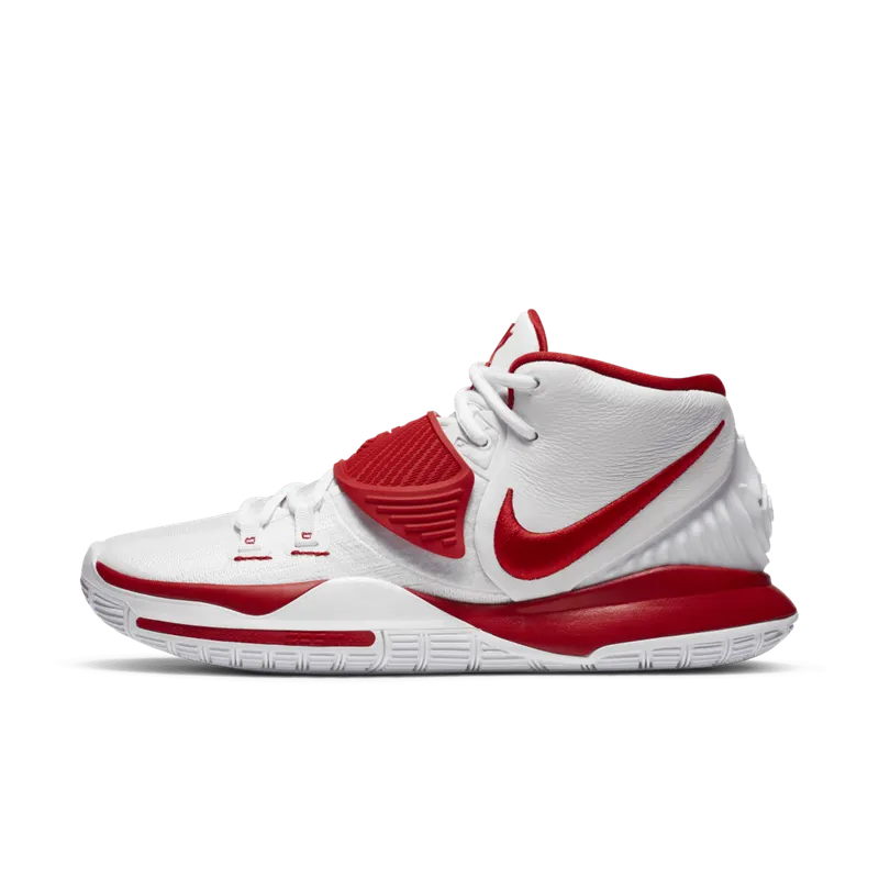 Nike Kyrie 6 White University Red White/White-University Red (CZ4938-100)