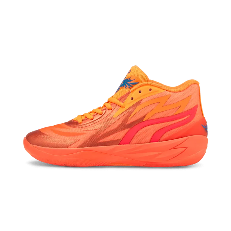 Puma MB.02 Basketball Shoes Red/Orange (376442-01)