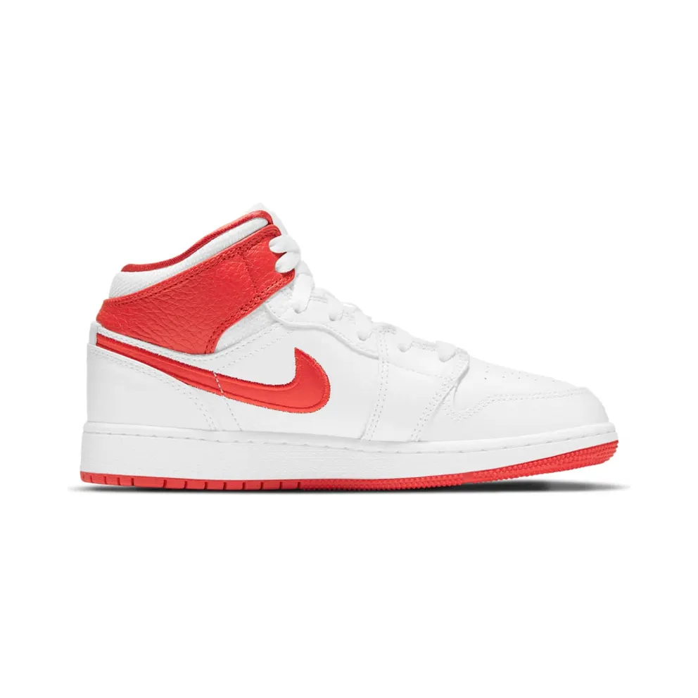Jordan 1 Mid 85 (GS) White/Red/Blue (DH0200-100)