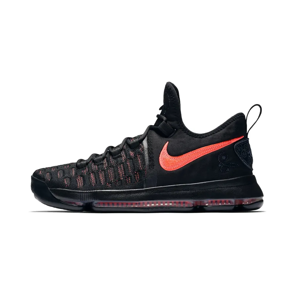 Nike KD 9 Aunt Pearl Black/Hot Punch (881796-060)