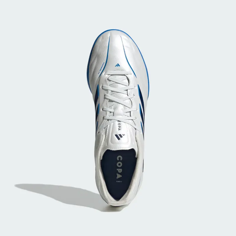 adidas Copa Pure IV Pro Turf Football “Zero Metalic / Dark Blue / Lucid Ray Blue” (KI0631)