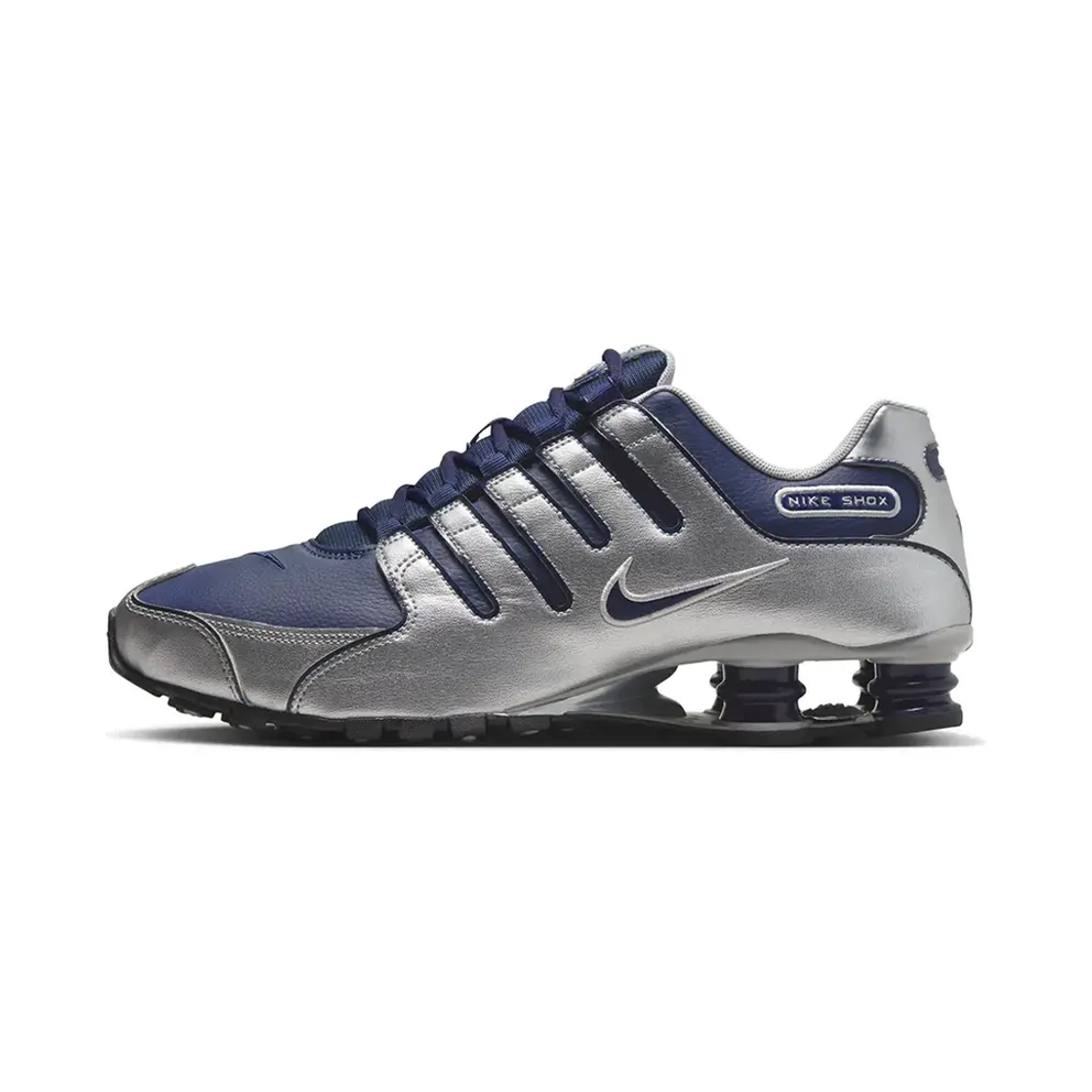 Nike Shox NZ Midnight Navy Metallic Silver (378341-402)