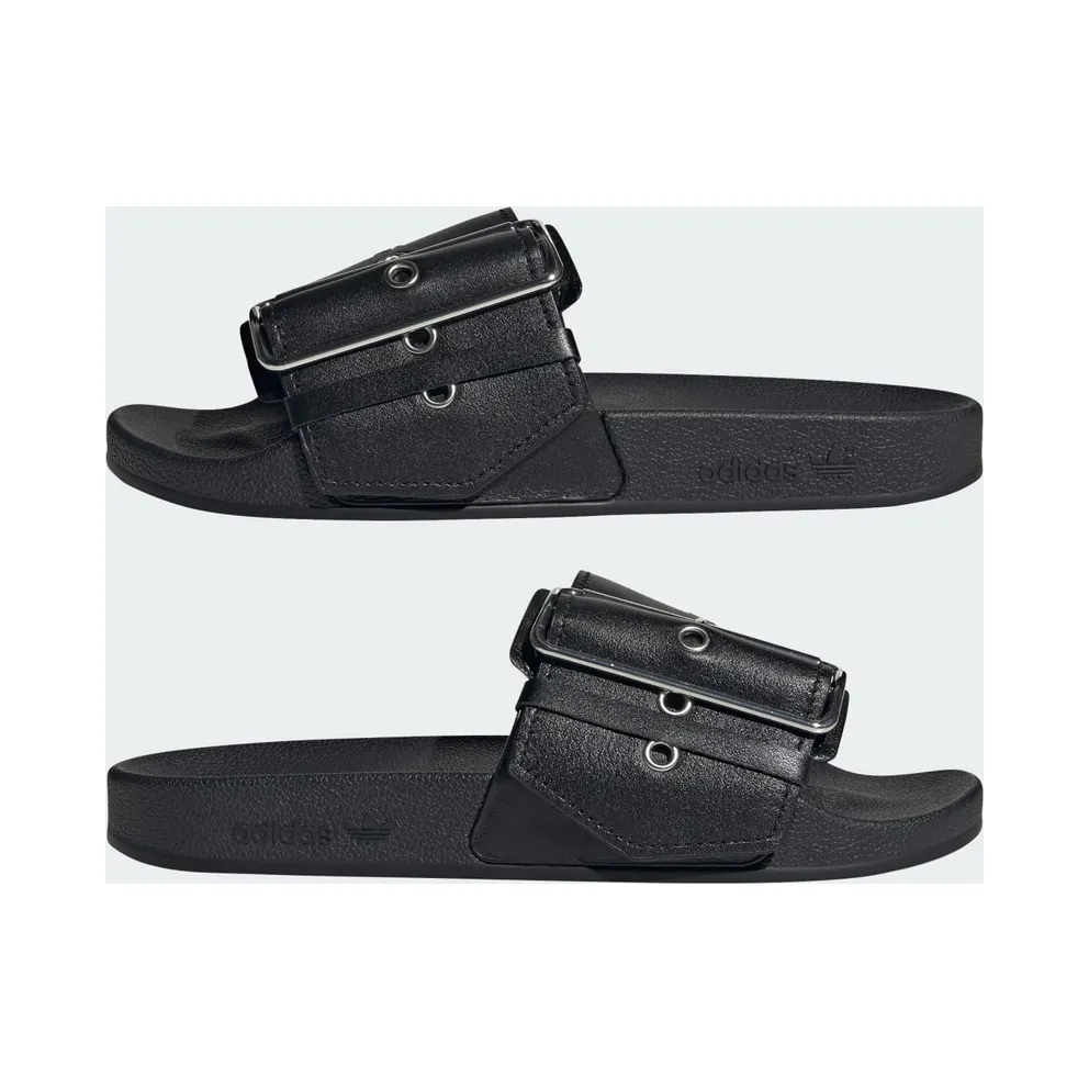 Adidas adidas x Jeremy Scott adilette Slides Core Black / Core Black / Silver Metallic (JR0973)