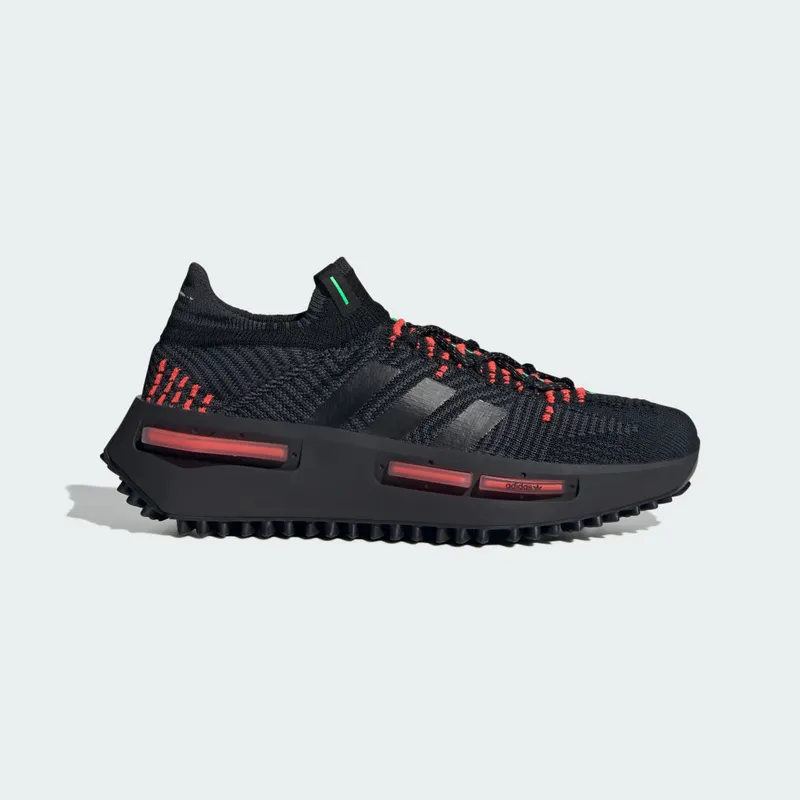 Adidas NMD_S1 Core Black / Carbon / Flash Lime (IE4588)