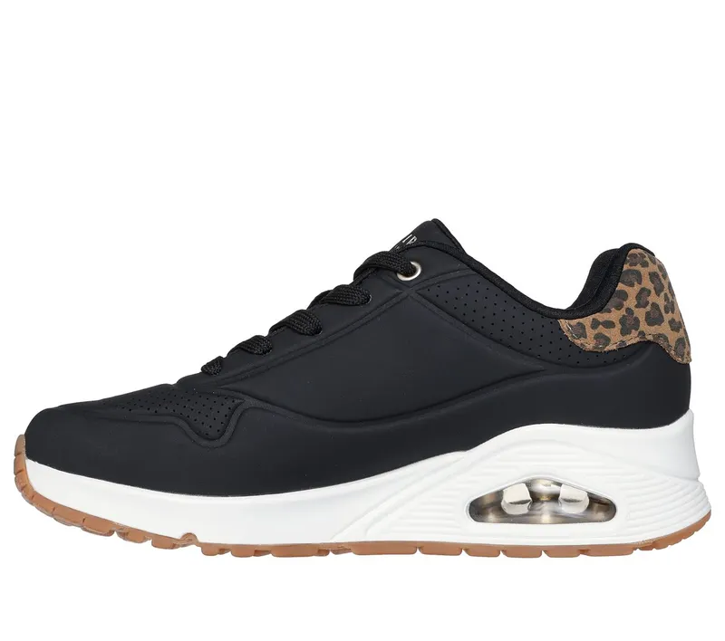 Skechers UNO – Jungle Nite Sneaker Black/Luipaard
