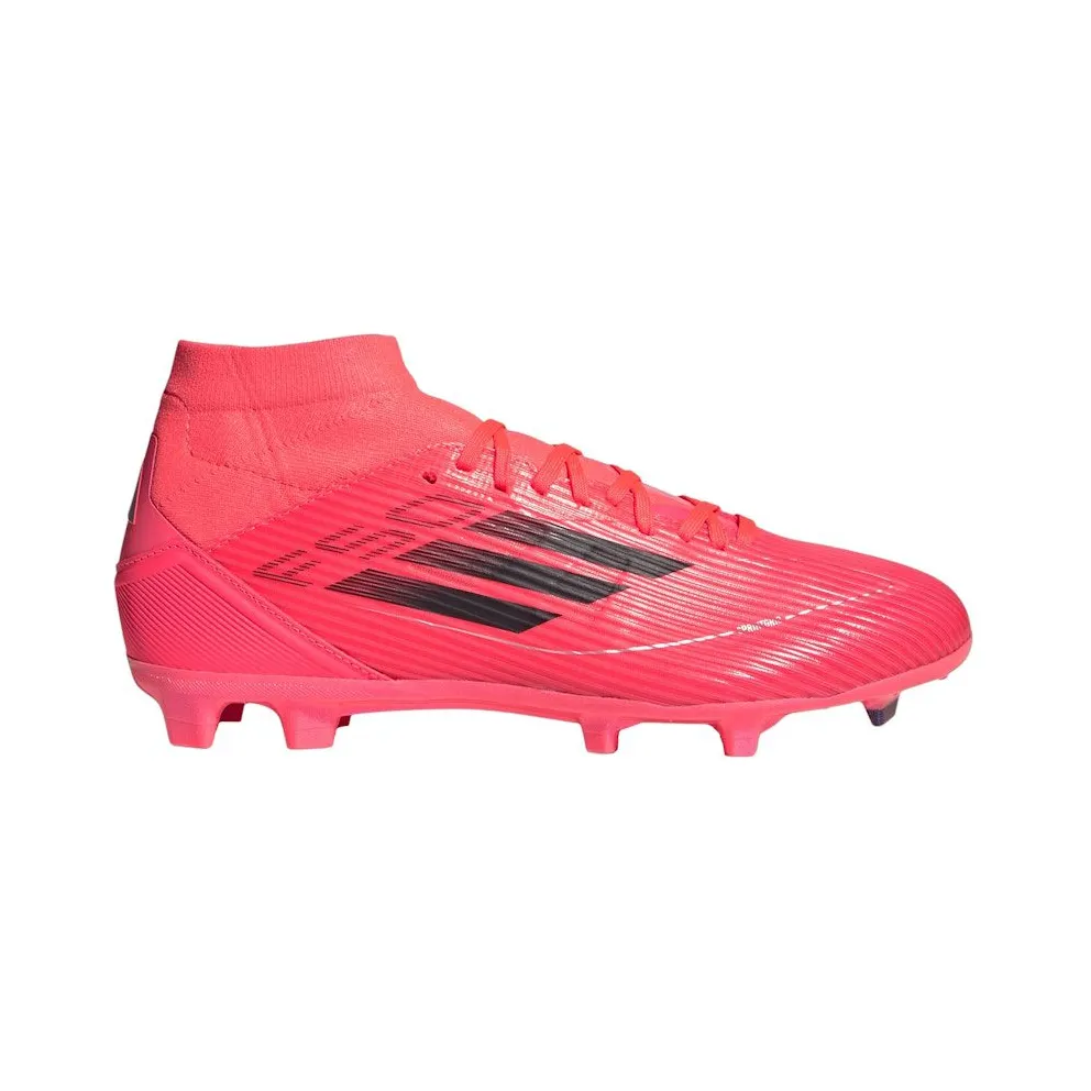 adidas F50 League Firm/Multi-Ground Turbo Aurora Black Platinum Metallic (IH3813)