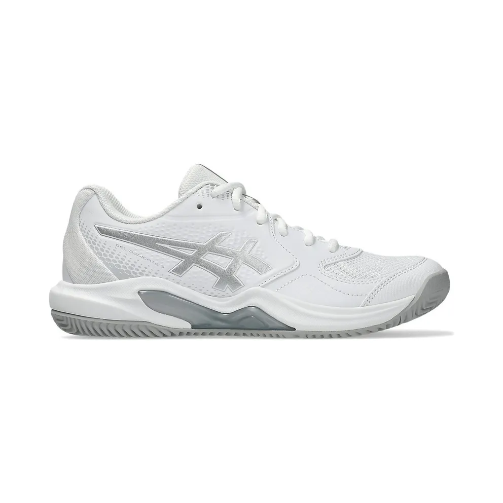 ASICS GEL-DEDICATE 9 PADEL “White / Pure Silver” (1042A318-101)