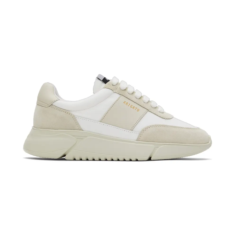 Axel Arigato White & Grey Genesis Vintage Runner Sneakers (84077)