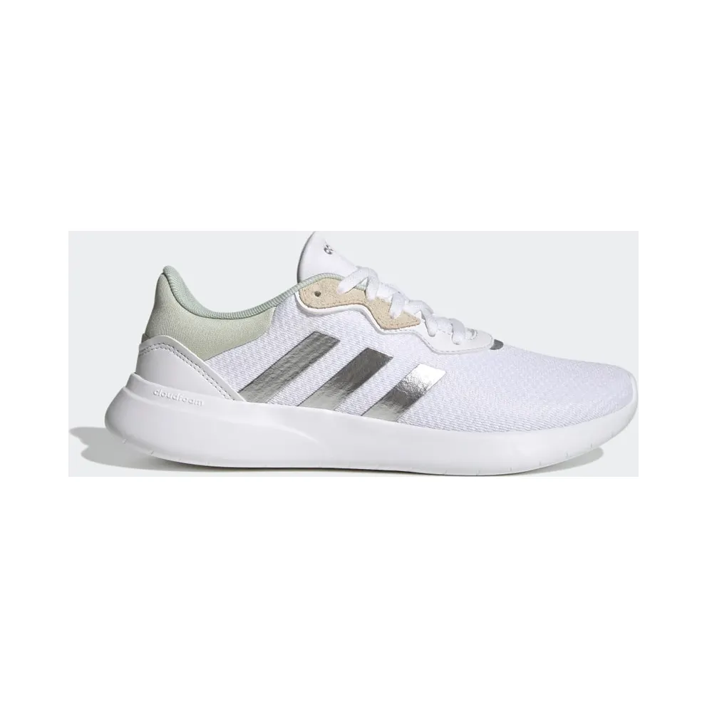 adidas QT Racer 3.0 Schuh Cloud White / Silver Metallic / Linen Green (GY9243)