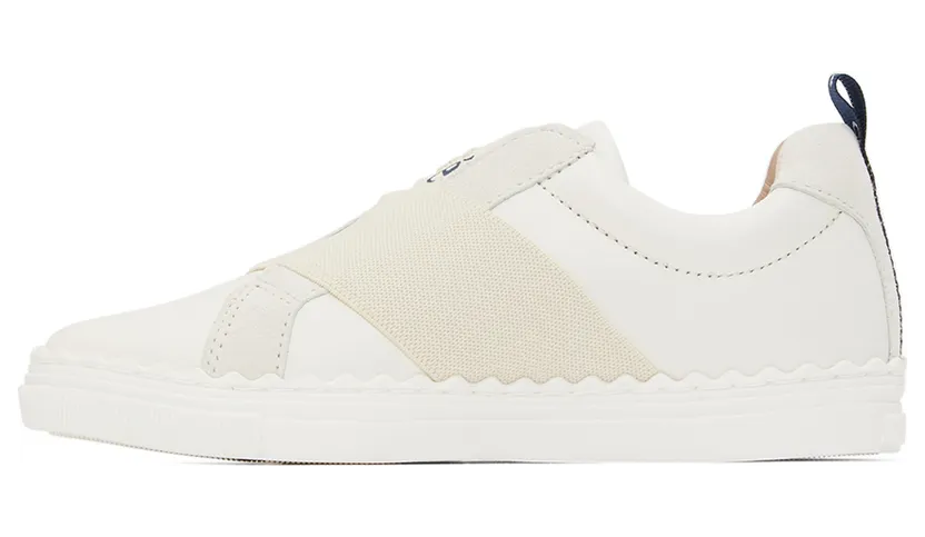 Chloé Kids Off-White Lauren Sneakers (C19153) (3)