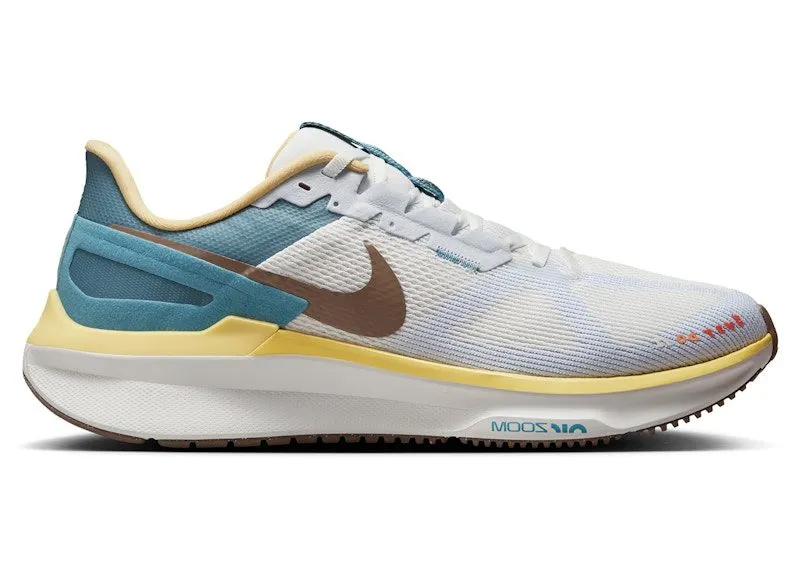 Nike Structure 25 Summit White Soft Yellow Mink Brown (HV5976-121)