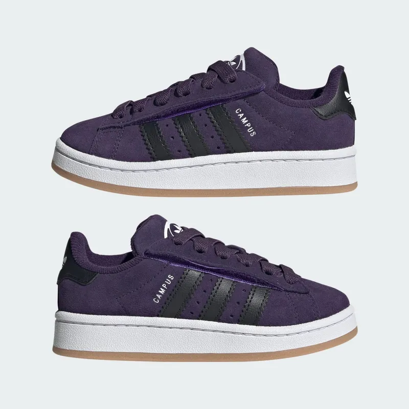 Adidas Campus 00s Comfort Closure with Elastische Veters Kids Aurora Plum / Core Black / Cloud White (JR7422)