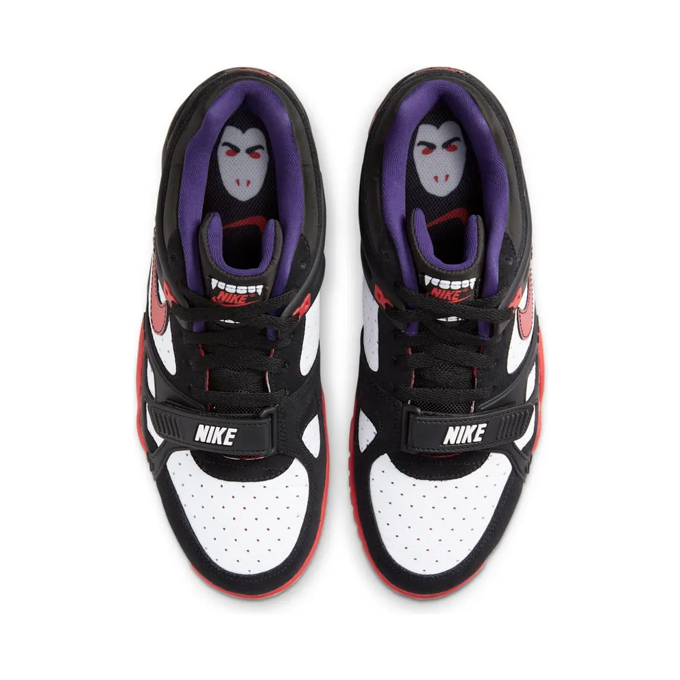 Nike Air Trainer 3 Dracula Halloween (2020) Black/White-New Orchid-University Red (DC1501-001)