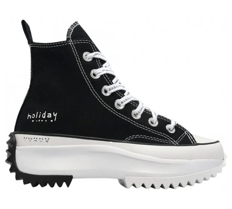 Converse Run Star Hike Hi Holiday Black White (A03753C)