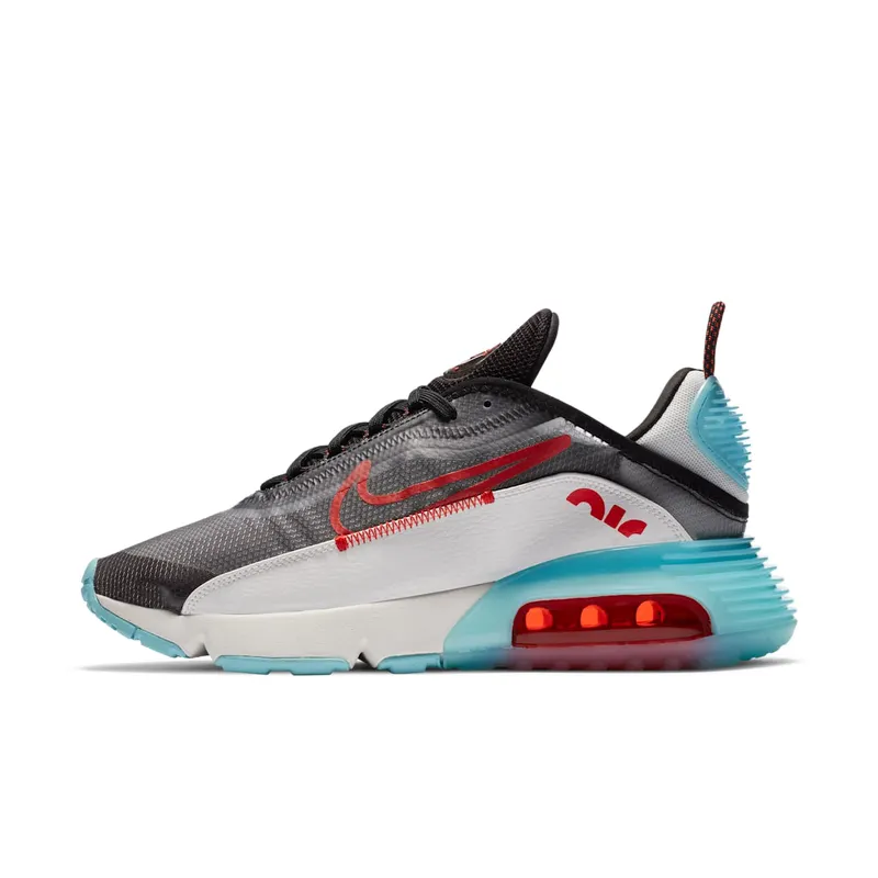 Nike Air Max 2090 Black Bleached Aqua Chile Red (W) Black/Bleached Aqua-Summit White-Chile Red (DA4292-001)