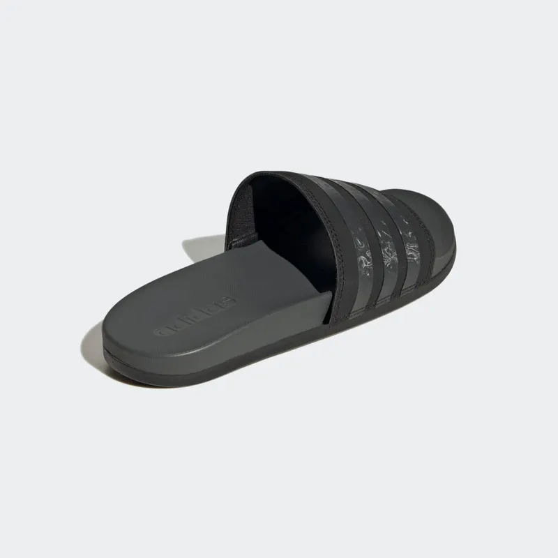 Adidas Adilette Comfort Slides Core Black / Grey Six / Core Black (GX4303)