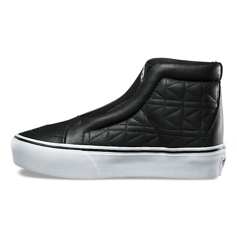 Vans Sk8-Hi Laceless Platform Karl Lagerfeld Quilt Black Black/White (VN0A3DQ7OEL)