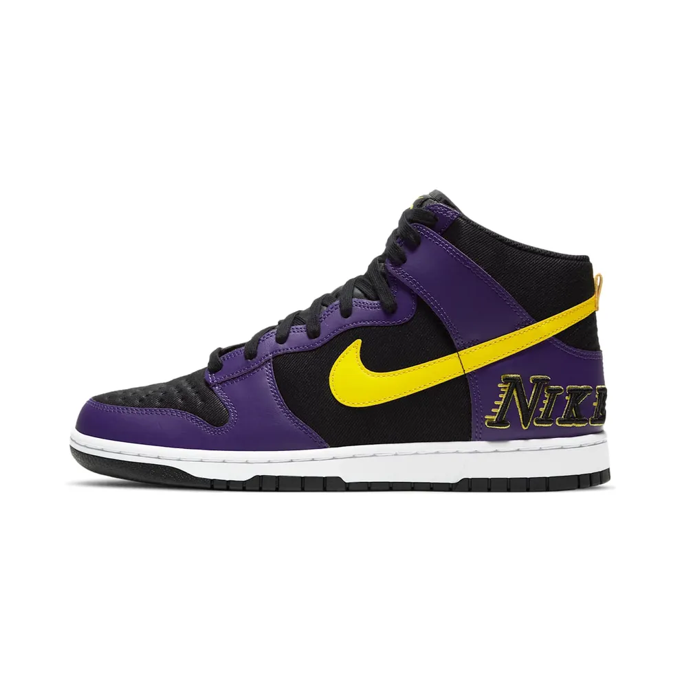 Nike Dunk High EMB Lakers (DH0642-001)