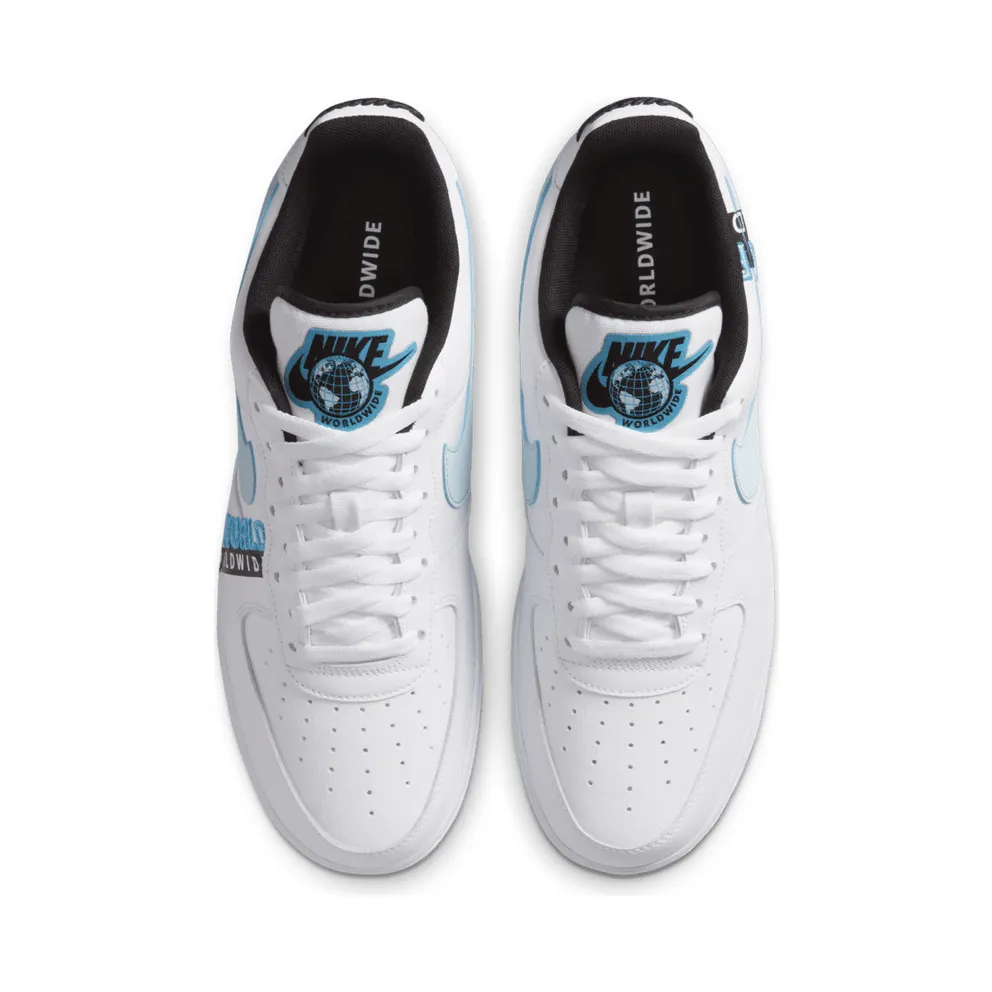 Nike Air Force 1 ’07 LV8 Blue Worldwide White/Blue Fury/Black (CK6924-100)