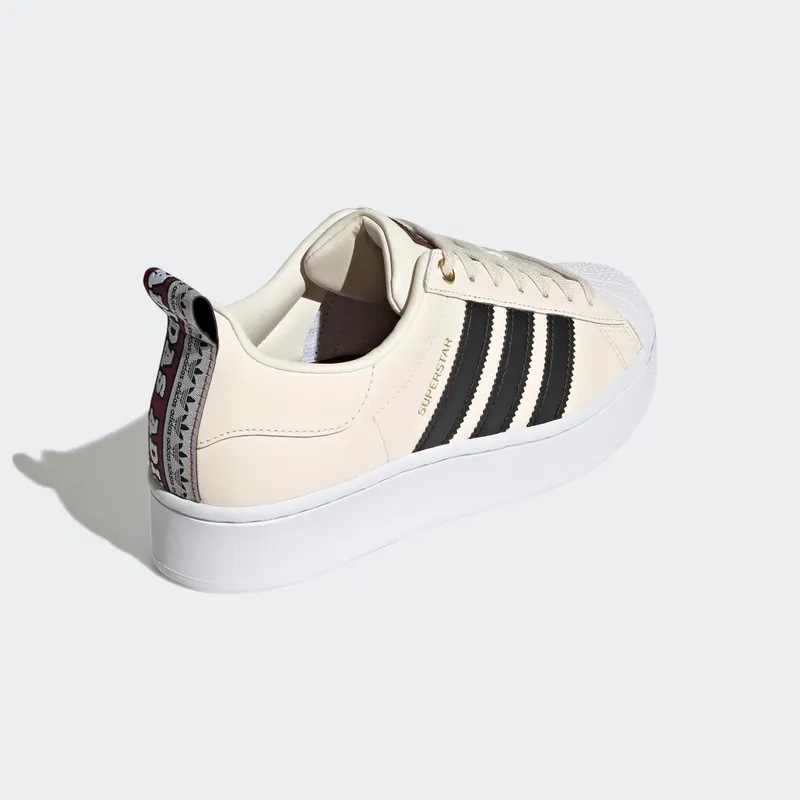 adidas Superstar Bold Wonder White / Core Black / Victory Crimson (H00636)
