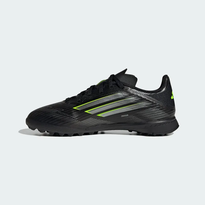 adidas F50 League Turf Core Black Iron Metallic Lucid Lemon (JH9999)
