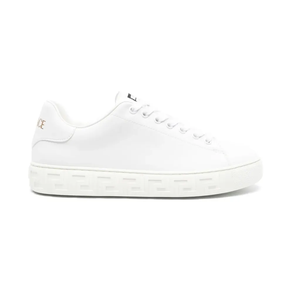 Versace Greca nylon sneakers – Weiß (10135681A09608)