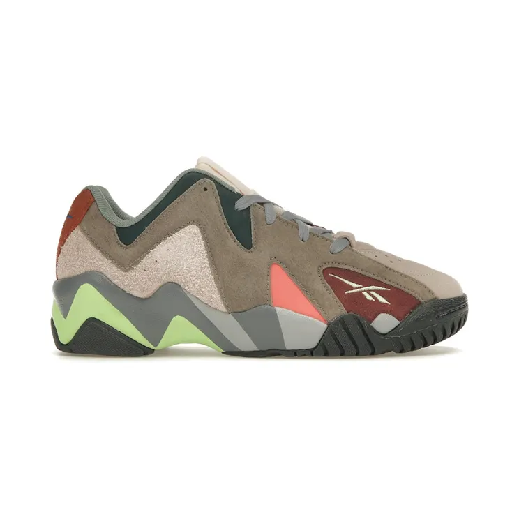 Reebok Kamikaze II Low Schoenen Neon Mint / Boulder Grey / True Grey 7