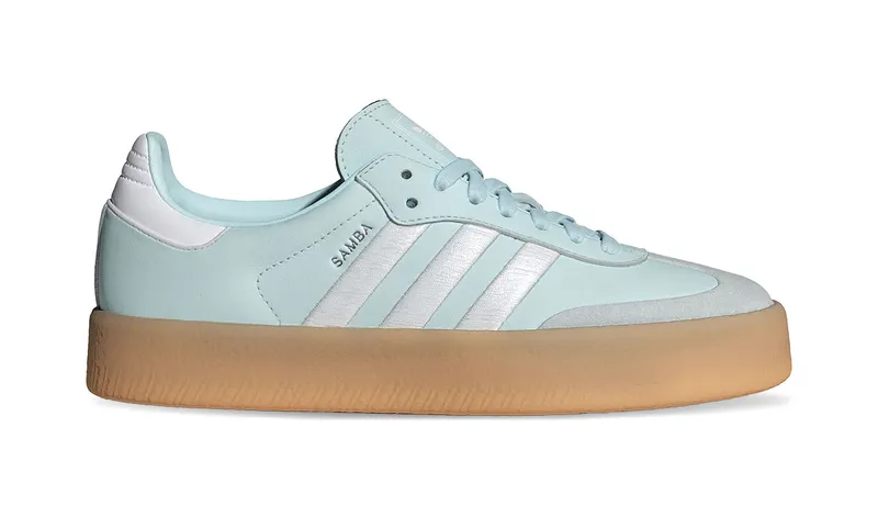 Adidas Sambae “Almost Blue Silver Metallic Gum” (ID0435)