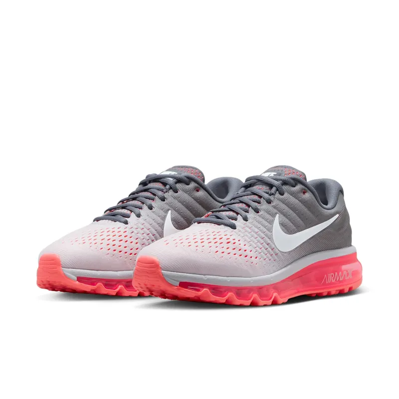 Nike Air Max 2017 Pure Platinum Hot Lava (W) Pure Platinum/White-Cool Grey-Hot Lava (849560-007)