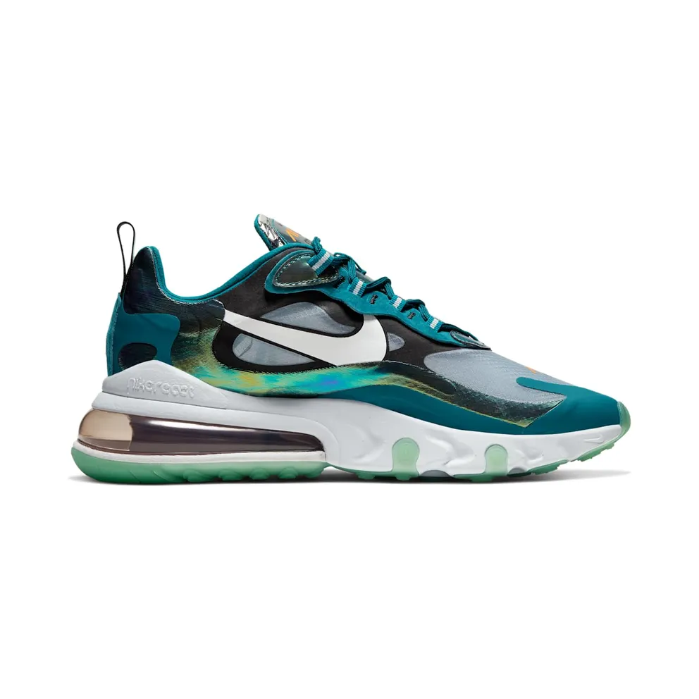 Nike Air Max 270 React Sea Green Sea Green/Black-White (CT2536-300)