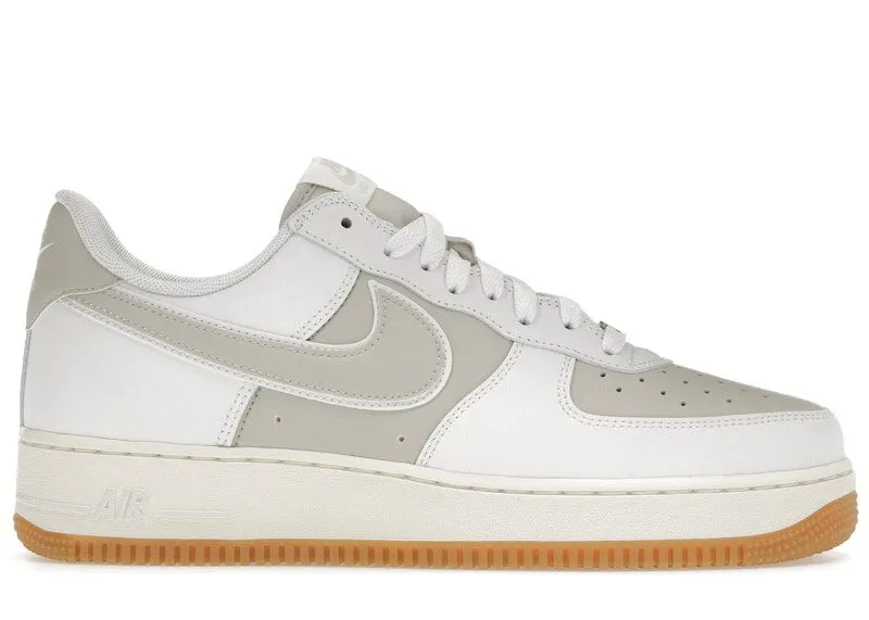 Nike Air Force 1 Low ’07 White Sail Light Silver Gum (FQ8201-100)