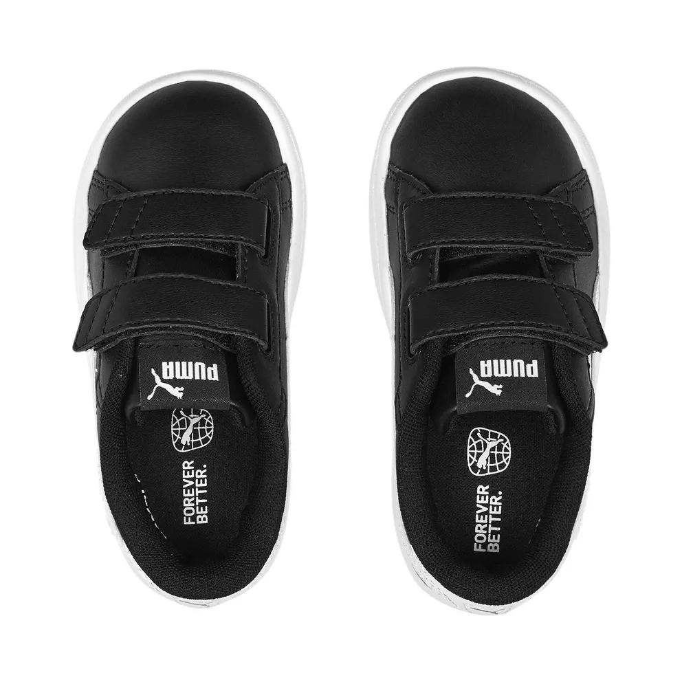 Puma Smash 3.0 V “Puma Black / Puma White” (392034_03)