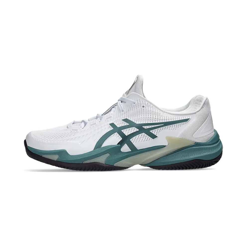 ASICS COURT FF 3 CLAY “White / Foggy Teal” (1041A371-107)