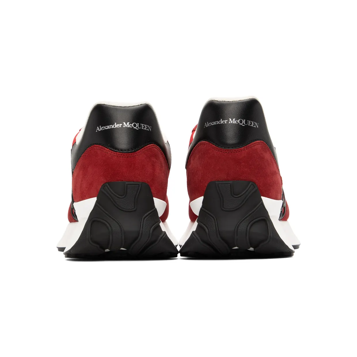 Alexander McQueen Red Sprint Sneakers (688546W4T22) (2)